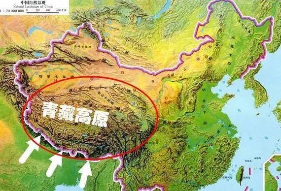 青藏高原太阳辐射强的原因是什么 青藏高原对我国地理环境的影响
