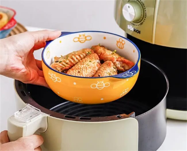 空气炸锅可以用陶瓷碗吗 空气炸锅能用瓷碗吗
