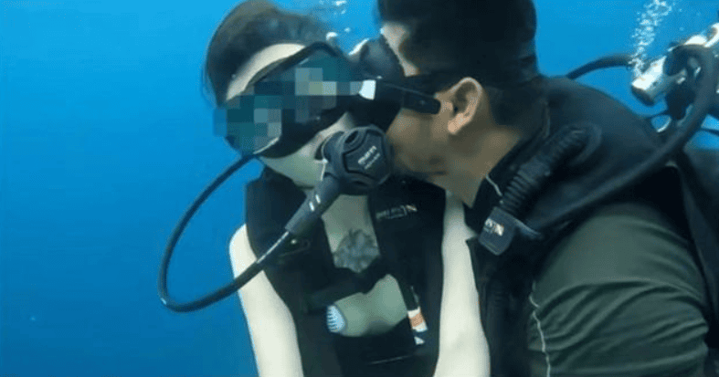 中国女游客潜水多次被教练亲吻 ！后者更多次试图约其外出 ！-图1