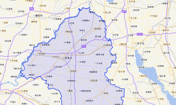 菏泽市几个区几个县乡,山东菏泽有几个县市图2