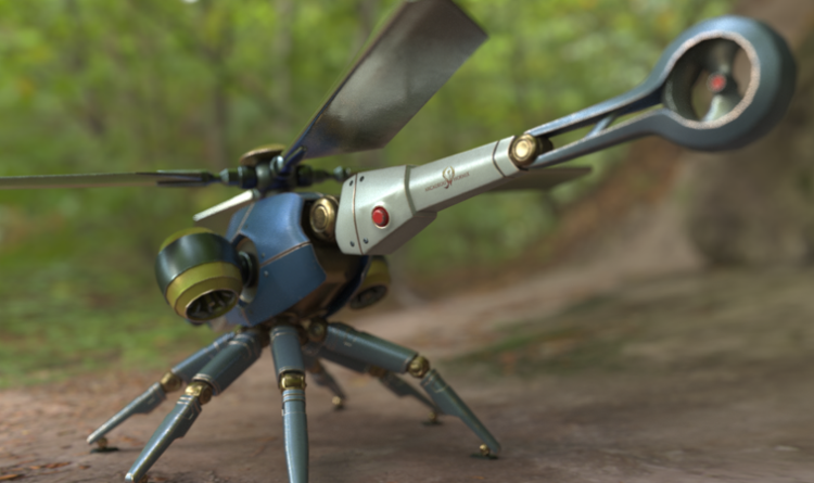 蜻蜓与直升机的关系,直升机是根据什么动物发明的作文图3
