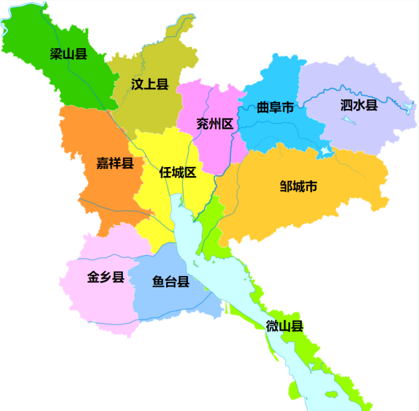 济宁任城区包括哪些,济宁市包括哪些县市区图2